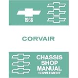 1966 CHEVROLET CORVAIR Shop Service Repair Manual Book by Chevrolet