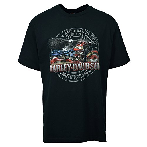 Harley-Davidson Men's T-shirt - American Rebel | Ramstein Air Base - LG