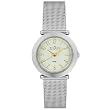Skagen Women's 107SGSC Steel Collection Crystal Accented Mesh Stainless Steel Silver Dial Watch