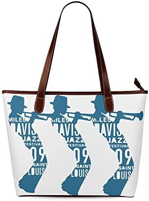 Neyyto Miles Davis Shoulder Tote Satchel Satchel Bag