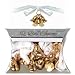 Gold Double Bell Favor Charms 12ct