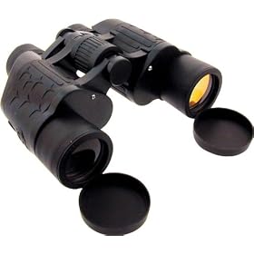 7X 35mm AMBER LENS BINOCULAR W/ 1/2" COMPASS