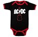 Toddler and Infant AC/DC Gibson SG One Piece Baby Suit
