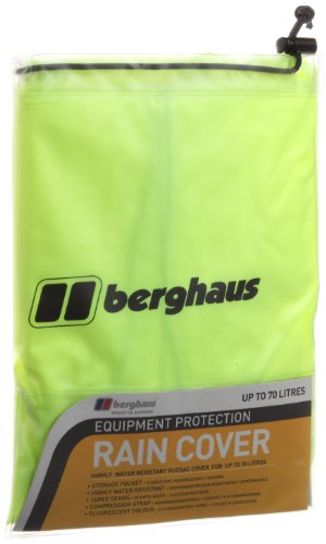 Berghaus Housse de protection contre la pluie Jaune fluo L