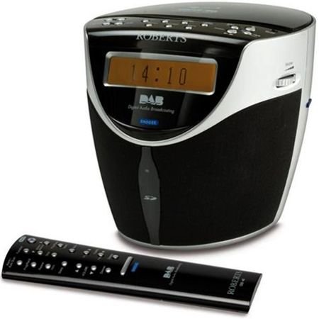 Childrens Toyshop  Electronics : Roberts Sound 40 DAB / FM with CD Player, Stereo Clock Radio with iPod Playback and SD Card Slot for MP3 & WMA playback + FREE GIFT WHEN YOU BUY FROM HARROW ELECTRONICS
