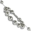 10mm Grey Shell Pearl Shamballa Bracelet
