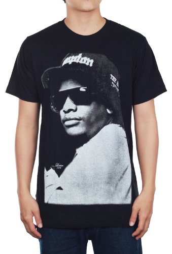 Lectro Men's Eazy E N.W.A. Hip Hop Group Music Tee T-Shirt Size M