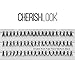 Cherishlook Professional 10packs Eyelashes - (Double Knot Free) Flare Medium Black
