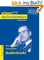K�nigs Erl�uterungen und Materialien, Interpretation zu T. Mann. Die Buddenbrooks. Lekt�re- und Interpretationshilfe