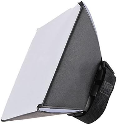 4"x5"/10cmx13cm Universal Foldable Flash Diffuser Softbox for Canon Nikon Sony Sigma Olympus Minolta Sunpak Metz Vivitar DSLR Cameras