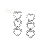 STUDIO 925: *JOURNEY HEART SILVER EARRINGS*