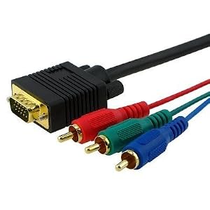 VGA to RCA Component RGB Cable – 1.8M – M/M
