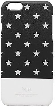 Kajsa? Neon Series PC+PU Leather Hard Case with Glow-in-the-dark Star Pattern for iPhone 6 4.7" (Assorted Colors) , Blue