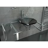 Waschplatz / Waschtisch / Serie 50 / Waschtische f�r Ihr exklusives Bad / Glas Badm�bel / Badezimmervon "Alpenberger"