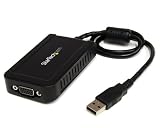 StarTech.com USB to VGA External Multi Monitor Video Card Adapter with 1920x1200 Resolution USB2VGAE3 (Gray)