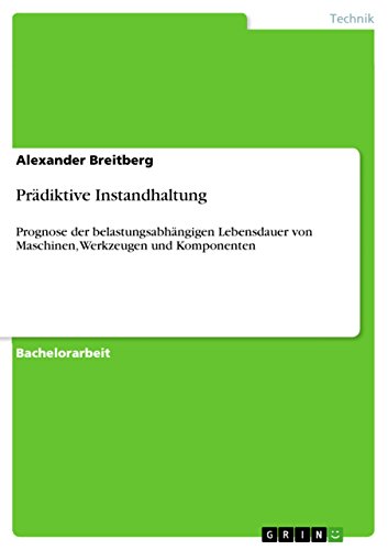 Prädiktive Instandhaltung: Prognose der belastungsabhängigen Lebensdauer von Maschinen, Werkzeugen und Komponenten (German Edition)