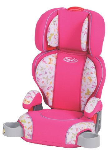 Graco TurboBooster SafeSeat Youth Booster in Rainbow Butterflies