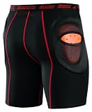 ICON STRYKER FIELD ARMOR SHORTS (SMALL) (BLACK)