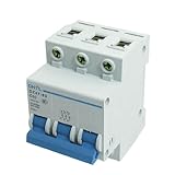 uxcell サーキットブレーカー　DZ47-63 C50　4500A　DINレール取り付け　プラスチック　電気部品　 66 x 53 x 78mm