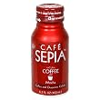 Cafe Sepia Coffee, Mocha, Coffee & Chocolate Collide, 6.2-Ounce Metallic Bottles (Pack of 30)