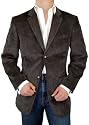 Executive 2-button Sport Coat Italian Velvet Corduroy Blazer Sportcoat Extra Soft Super 140's Fabric Chocolate Brown