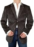 Executive 2-button Sport Coat Italian Velvet Corduroy Blazer Sportcoat Extra Soft Super 140's Fabric Brown