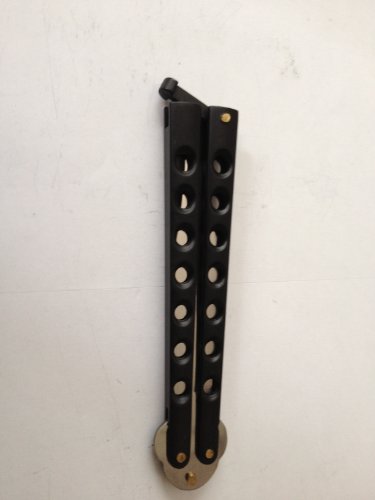 Solid Stainless Steele Buterfly (Black)