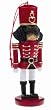 Black Dachshund Soldier Christmas Tree Ornament