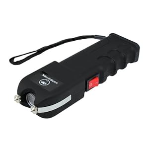 VIPERTEK VTS-989 - 19,000,000 V Heavy Duty Stun Gun - Rechargeable with LED Flashlight