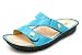 Alegria Women's Venice Slide Sandals, OCEAN BLUE SNAKE, 41 M/B