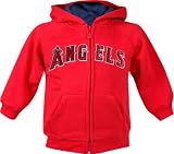 Los Angeles Angels of Anaheim Newborn Zipfront Hooded Sweatshirt