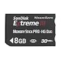 SANDISK EXTREME III MSPD 8GB 30MBS