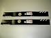 2 Gator Mulcher 3-in-1 Blade to Replace the 405380 Blades. Craftsman, AYP, Poulan, Husqvarna (set of 2)