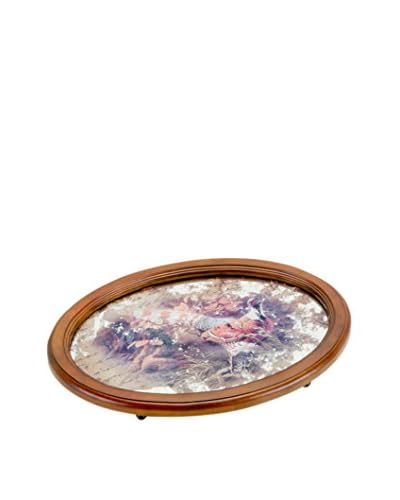 Natura Accent Piatto Centro Tavola Marrone