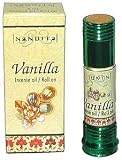 Vanilla - Nandita Incense Oil/Roll On - 1/4 Ounce Bottle