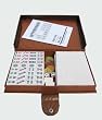 Oriental Mahjong Set with Vinyl Case, Dices, Money Chips and Banker Button