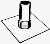 Jones Stephens Corp. R70-300 Lead Roof Flashing