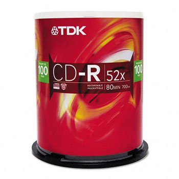 CD-R 80 min 100 Pack