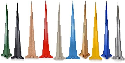 Burj Khalifa Dubai Model 3D Print Scale Replica Decor Gandoza 3D Modeling Statue Building