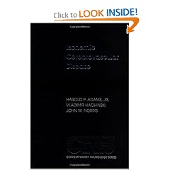 Ischemic Cerebrovascular Disease (Contemporary Neurology) by Harold P. Adams  Jr., Vladimir C. Hachinski and John W. Norris