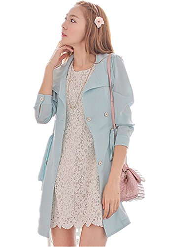 レディース ファッション アウター スプリングコート ジャケット 長袖 春物 着痩せ 通勤【 LIVE_SHOP 】