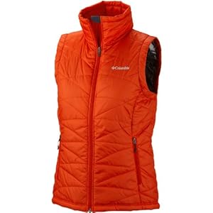 Columbia Women's Mighty Lite III Vest(Red Hibiscus, Medium)