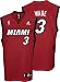 Dwyane Wade Miami Heat Red Youth Replica Adidas NBA Jersey