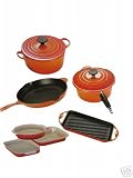 Review LE CREUSET UK LTD 188109 / Le Creuset 7 Piece Stoneware & Cast Iron Set, Volcanic