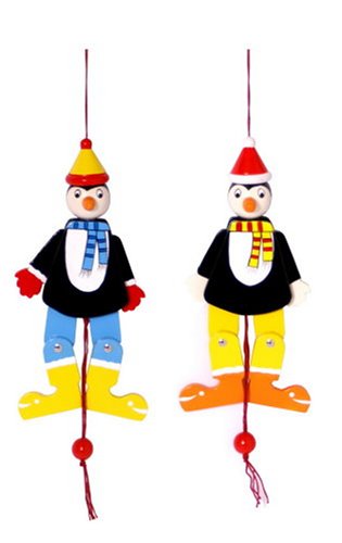 Hampelmann Pinguin, 2-er Set
