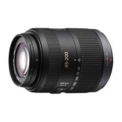 Panasonic H-FS045200E Telezoom-Objektiv Lumix G F4-5,6/ 45-200 mm (90-400 mm KB, bildstabilisiert, 52 mm Filtergewinde) schwarz