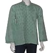 Mens Embroidered Casual Cotton Kurta Size M Chest 40 inches (gck178b)