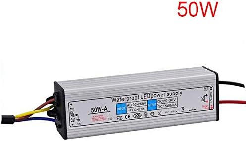 Sgrow 50W Constant Current Driver , DC20-36V ,1500ma , High Power Factor led power supply for street light,flood light, spot light,high bay light,wall washer light,grow light