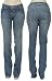 JUNIOR PLUS - PARIS BLUES Stretch Bootcut Denim