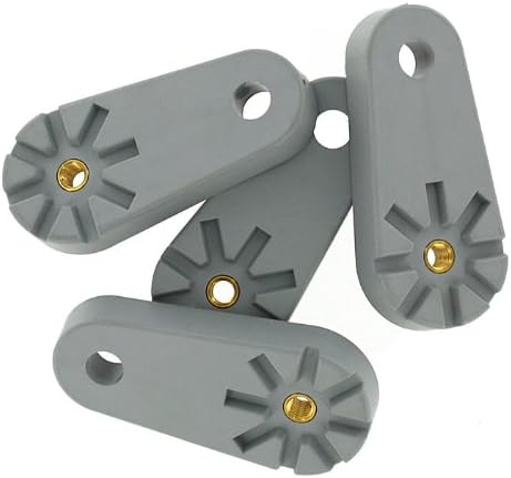 Leviton MOUNT-KIT Mounting Kit for DS30-Ax Disconnects Only, Includes 4 Screws and 4 Grey Feet